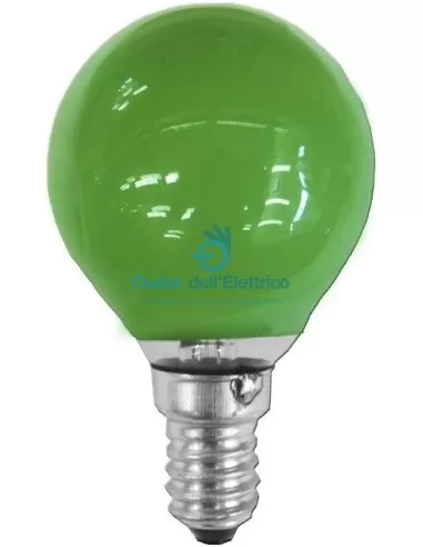 Leuci 036750.0101 Es. sphère 230 V 25 W E14 verte
